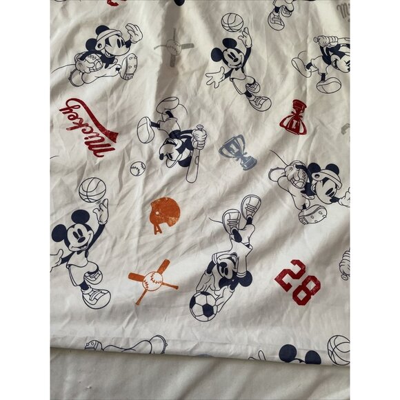 Disney Mickey Mouse Sports Twin Flat Sheet & Pillowcase Set - Picture 6 of 12